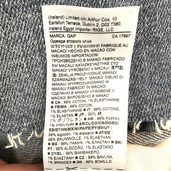 Gap Women’s 4" High Rise Button-Fly Denim Shorts Size: 31/12 Regular NWT. - Picture 15 of 15